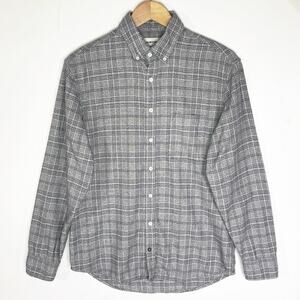 TAYLOR STITCH The Jack in Slate Plaid Long Sleeve Button Up shirt 40